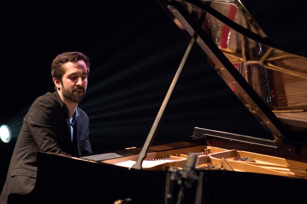 Pianist Christian Pabst playing with Lubos Soukup Quartet at Jazz Fest Brno 2017 | photo by Martin Zeman