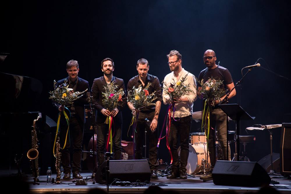 Lubos Soukup Quartet feat Lione Loueke at Jazz Fest Brno | foto Marin Zeman